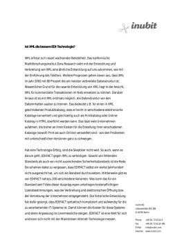 Ist XML die bessere EDI-Technologie? XML erfreut sich rasant
