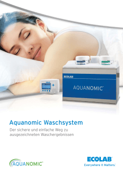 Broschüre Aquanomic