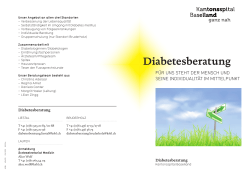 Diabetesberatung - Kantonsspital Baselland