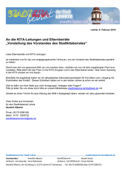 Stadtkitabeirat - Vorstellung