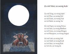 Zu viel Stier, zu wenig Kuh