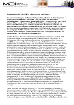 Pressemitteilung Kongress Pflege Berlin 2016