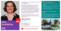 Kandidatenflyer - SPD Kreis Treptow