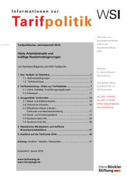 Harte Arbeitsk&auml;mpfe und kr&auml;ftige Reallohnsteigerungen