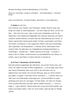 als pdf-Datei - Evangelischer Rundfunkdienst