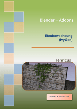 Blender – Addons Henricus - Blender