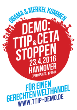 DEMO: TTIP &CETA Stoppen