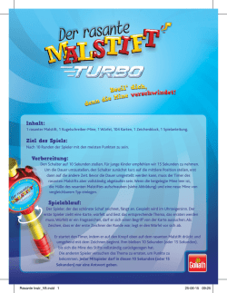 Inhalt: Ziel des Spiels: Vorbereitung: Spielablauf: