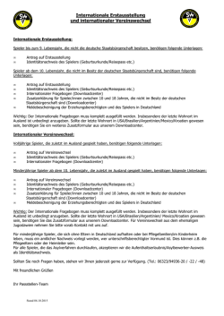 Internationale Erstausstellung