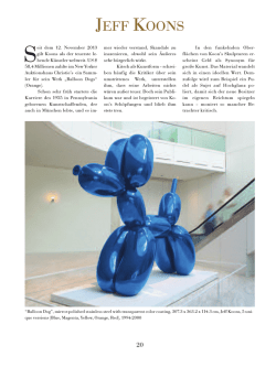 JEFF KOONS