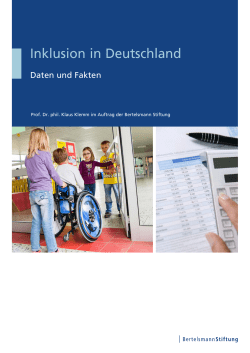 Inklusion in Deutschland