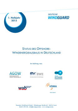status des offshore- windenergieausbaus in deutschland