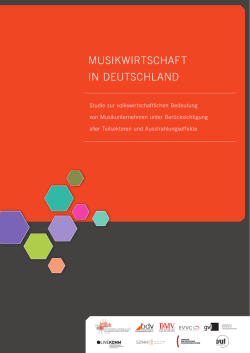 Musikwirtschaft in DeutschlanD