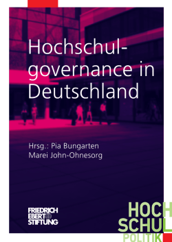 Hochschulgovernance in Deutschland