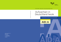 Aufwachsen in Deutschland heute
