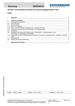 Normung DSE240332