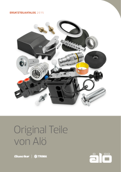 Original Teile von Al&ouml;