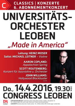 6.Abokonzert Universitaetsorchester 14.4.2016