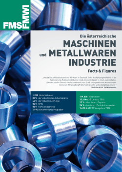 MASCHINEN und METALLWAREN INDUSTRIE