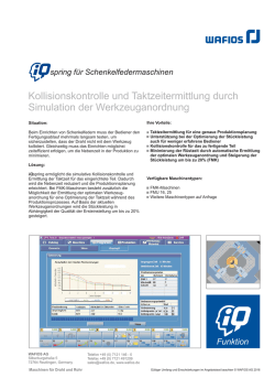 iQspring-Simulation von Biegeprozessen an FMK und FMU