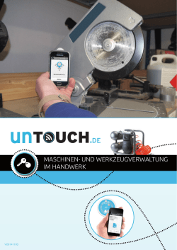 maschinen- und werkzeugverwaltung im handwerk