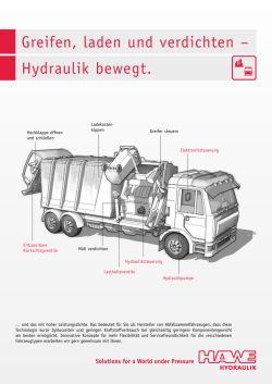 Greifen, laden und verdichten &ndash; Hydraulik bewegt.
