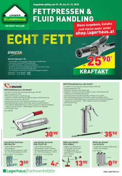 ECHT FETT - Lagerhaus