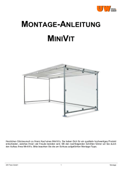 Montageanleitung-MiniVit - UW