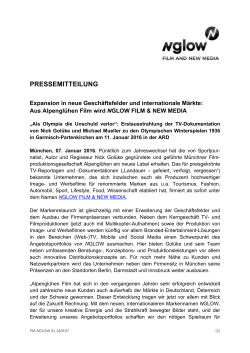 pressemitteilung - bei Nglow / Film and New Media