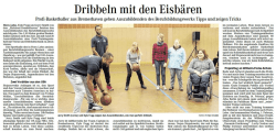 Herrn-Lehe. Kyle Fegg und Jerrj-r Smith 1&sbquo;ein den. &bdquo;Eisb&auml;ren
