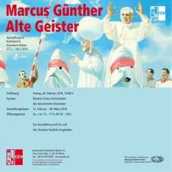 Marcus Günther Alte Geister