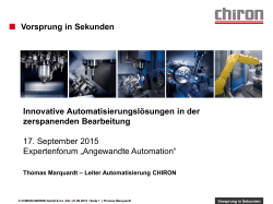 chiron-werke - Automationspraxis