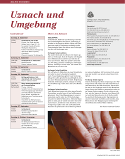 Kibo September - IDA - Interreligiöse Dialog