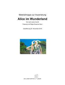 Alice im Wunderland - Schlosstheater Moers