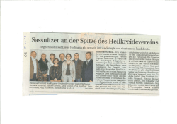 Sassnitzer an der Spitze des`Heilkreidevereins