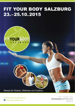 Fit Your Body 2015 - FitYourBody Salzburg