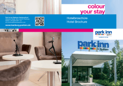 colour your stay - Park Inn by Radisson Hotel Hamburg North
