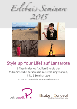 Style up Your Life! auf Lanzarote