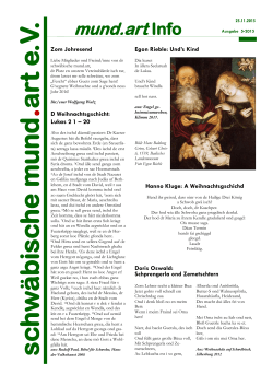 Ausgabe 5 - schwäbische mund.art eV