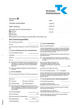 Mein Versicherungsverhältnis