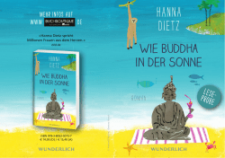 Wie Buddha in der Sonne