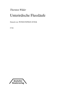 Leseprobe PDF - Deutscher Theaterverlag