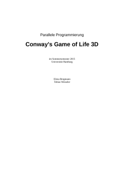 Conway`s Game of Life 3D