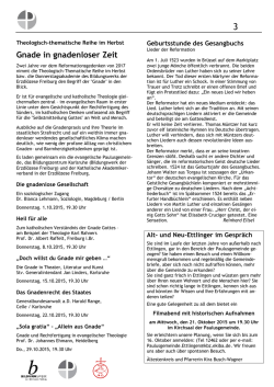 Gnade in gnadenloser Zeit