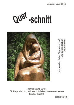 Januar - M&auml;rz 2016 - Landeskirchliche Gemeinschaft Dietenhofen
