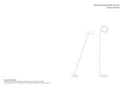 Betriebsanleitung Stehleuchte «drom tilt» design by stockwerk3