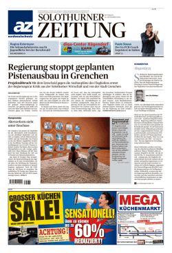 Diverse Berichte zum Entscheid des Regierungsrats