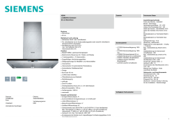 Siemens LC68BA542 Esse Vorgänger: Vertrieblicher Nachfolger