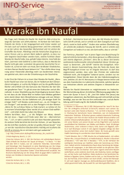 Waraka ibn Naufal - bei Libanon Wein