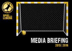 Media-Briefing 2015/16